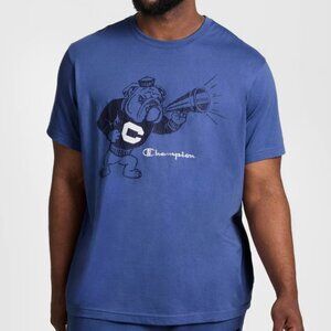 Champion Men's Graphic T-Shirt, Blue, XXL